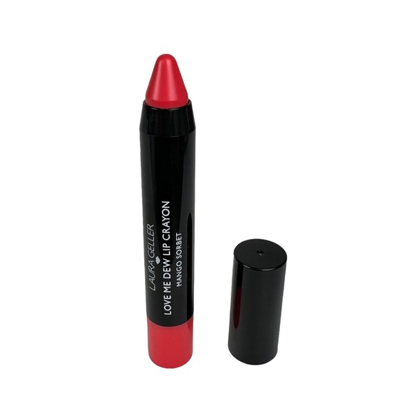 LAURA GELLER LOVE ME DEW LIP stick CRAYON MANGO SORBET - Picture 5 of 5